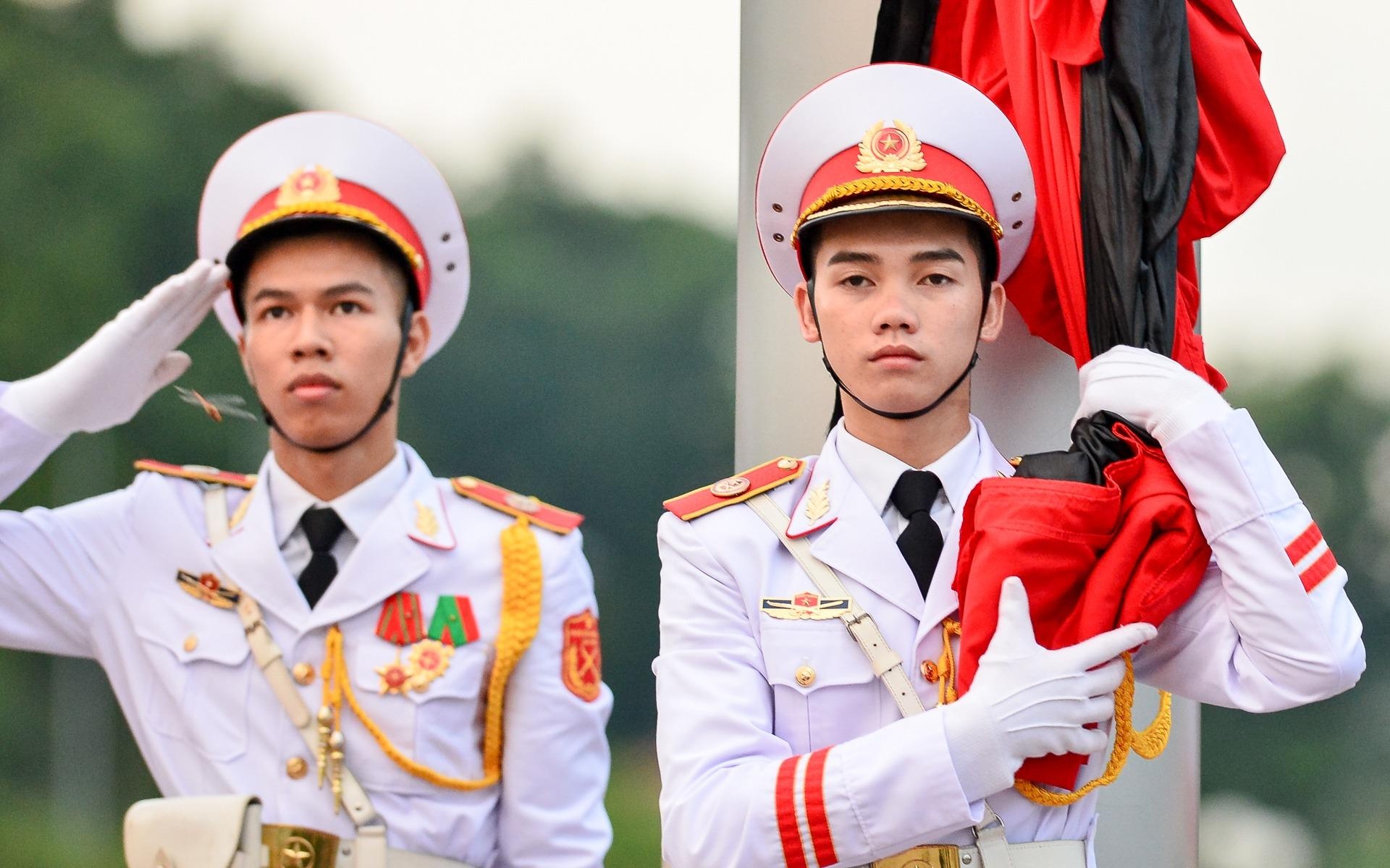 Le thuong co ru Quoc tang Chu tich nuoc Tran Dai Quang hinh anh