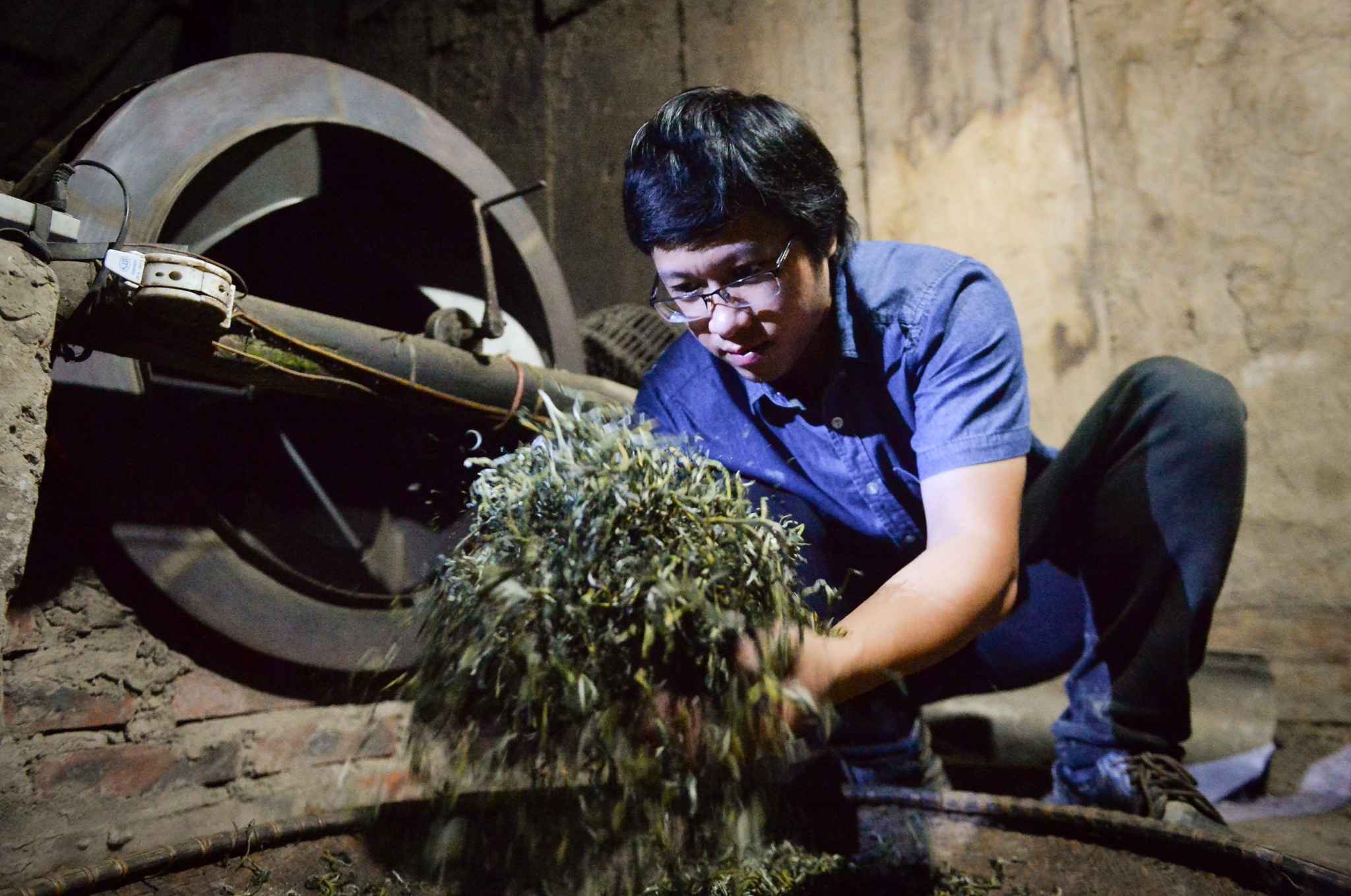 Hanh trinh lam tra cua chang ky su bo viec di tim 'vang xanh' hinh anh