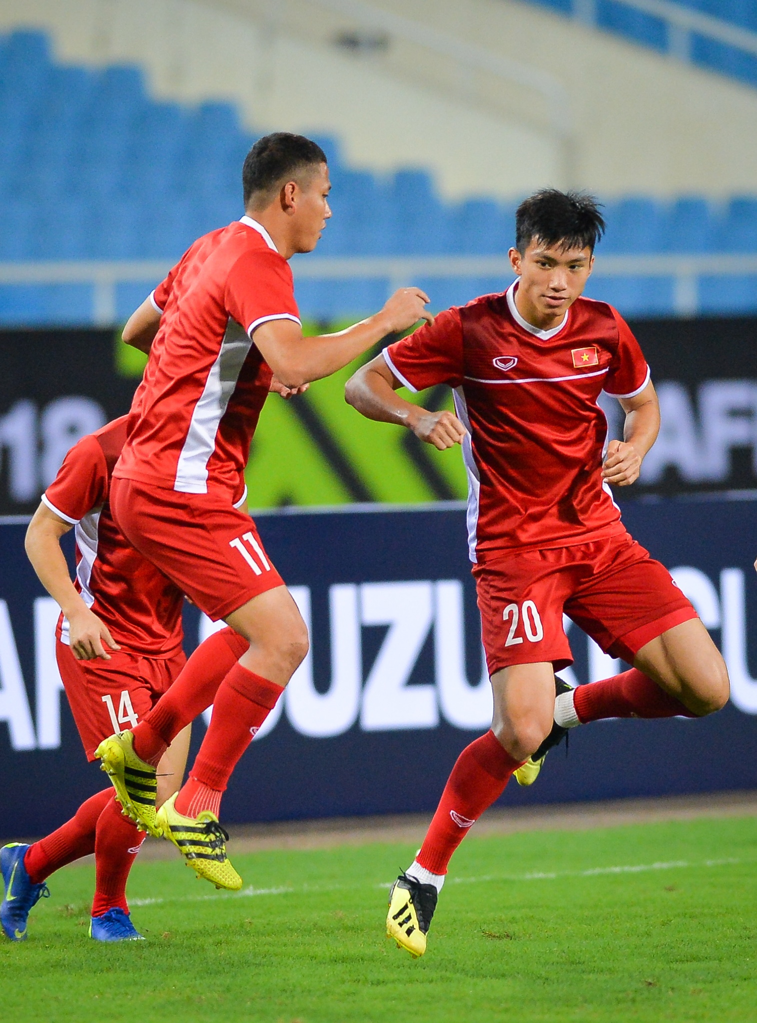 Doi tuyen Viet Nam lam quen san My Dinh anh 5