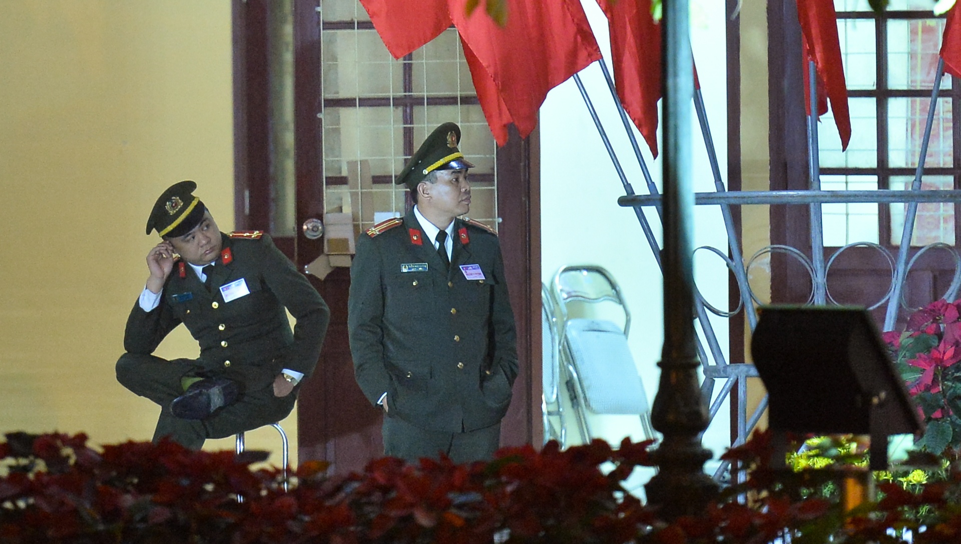 Ga Dong Dang truoc gio tien ong Kim Jong Un ve nuoc hinh anh