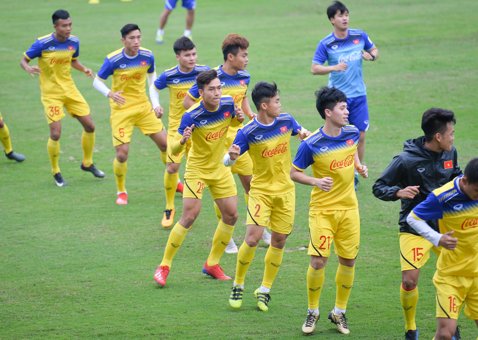 cau thu u23 Viet Nam vat va vi chong day anh 1