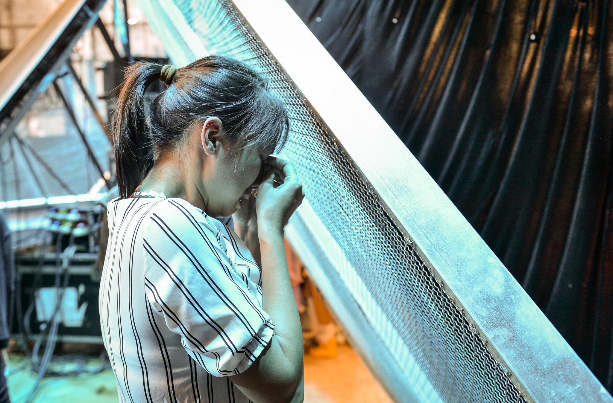 Sàn catwalk của công chúa ung thư máu ảnh 11 San catwalk cua cong chua ung thu mau anh 11