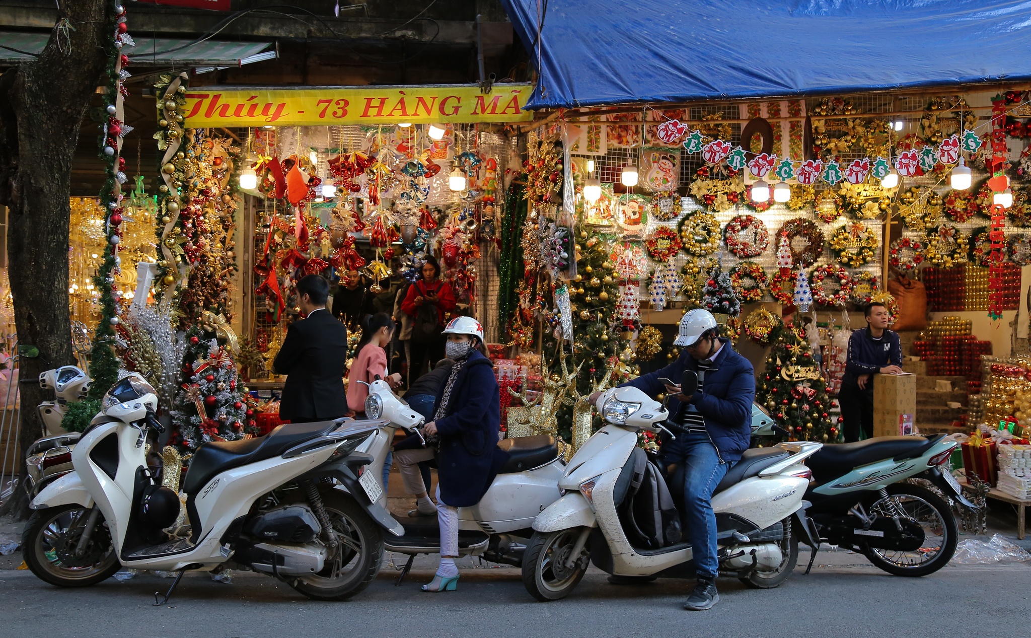 giang sinh o Hang Ma anh 1