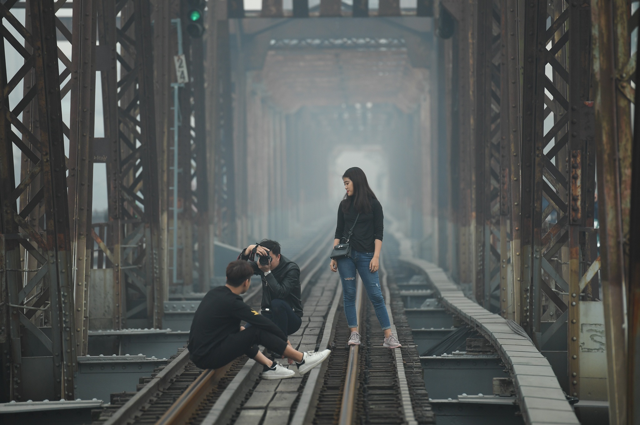 Ha Noi chim trong suong mu anh 7