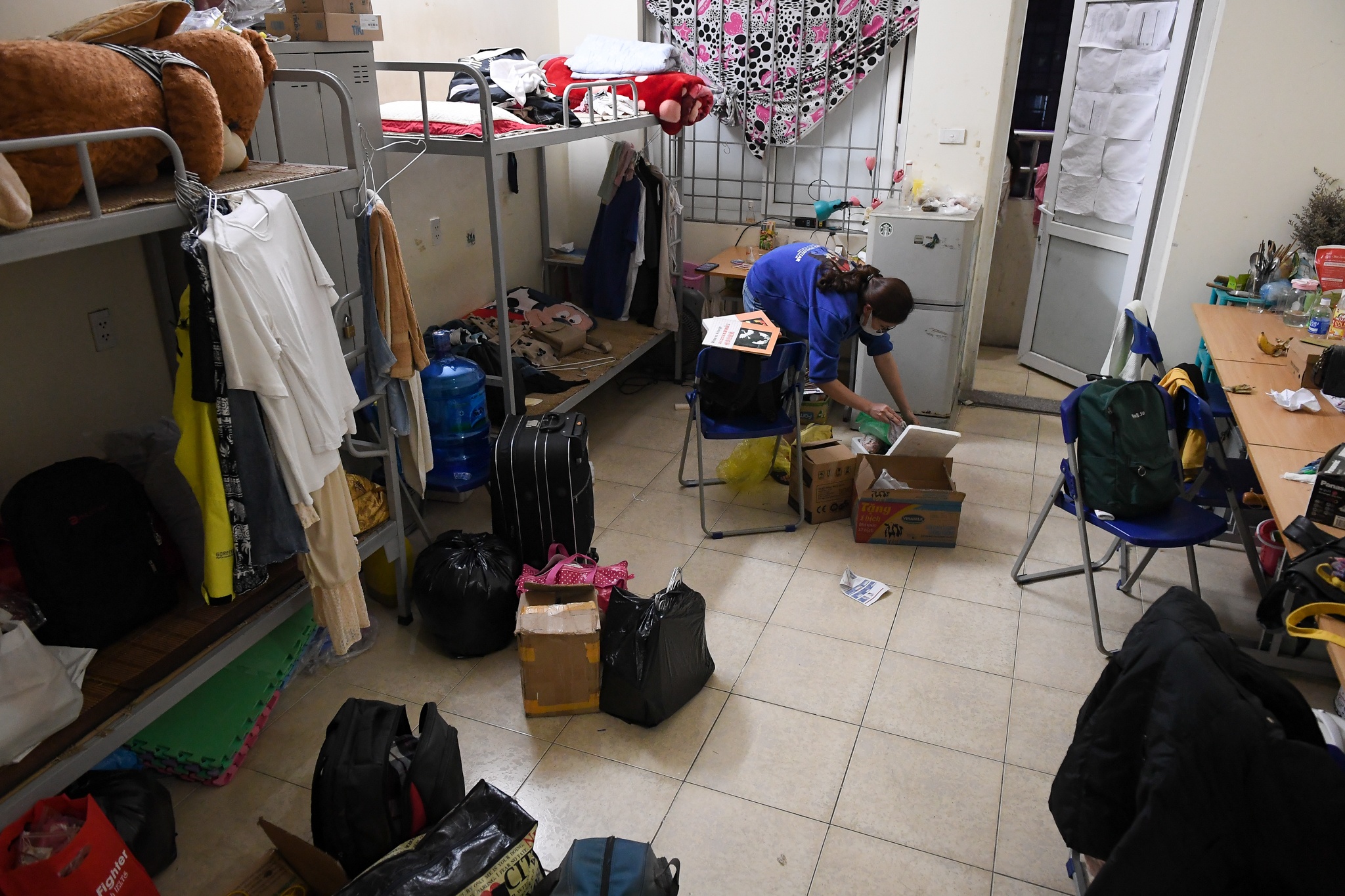 nhuong ky tuc xa lam khu cach ly anh 1