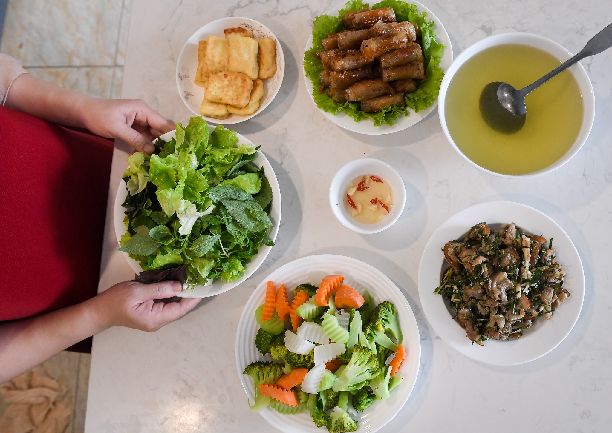 nguoi Ha Noi nau an tai nha anh 10