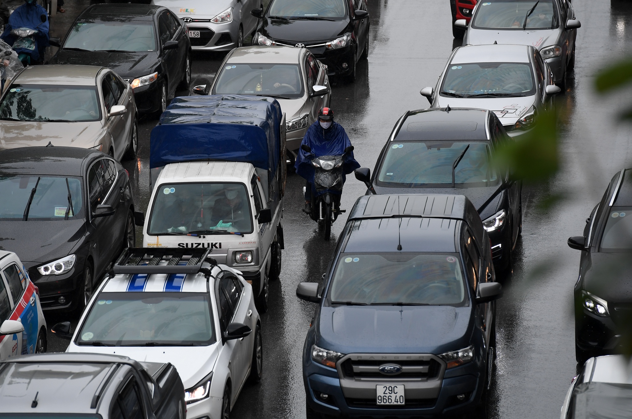 Ha Noi tac duong trong mua anh 2