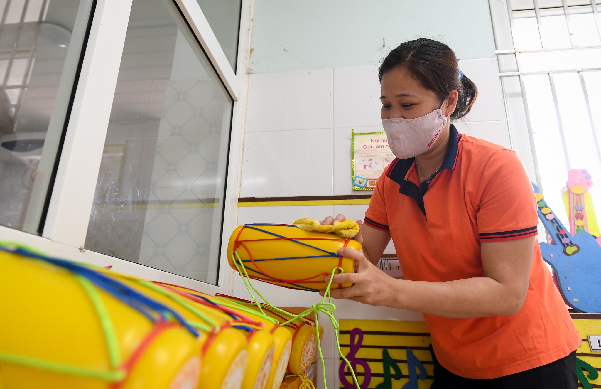 trường mầm non chuẩn bị đón học sinh ảnh 3 truong mam non chuan bi don hoc sinh anh 3