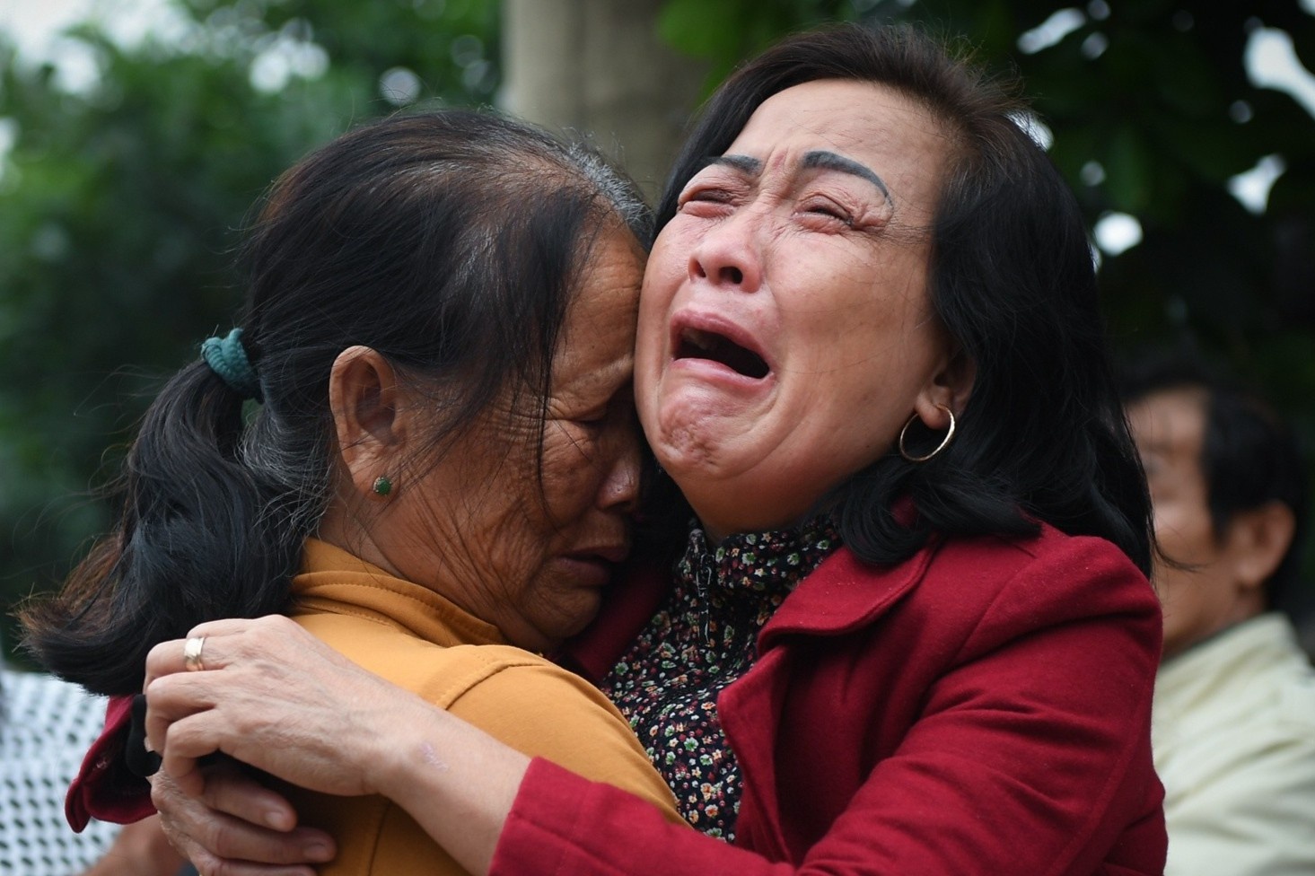 Nguoi than khoc thuong 22 quan nhan Doan 337 hinh anh