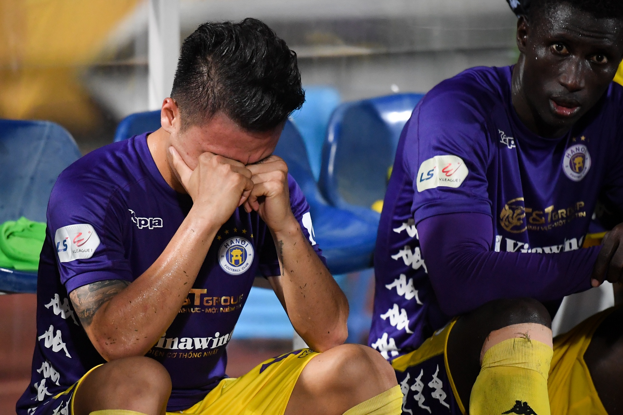 Quang Hai bo sinh nhat bau Hien anh 1