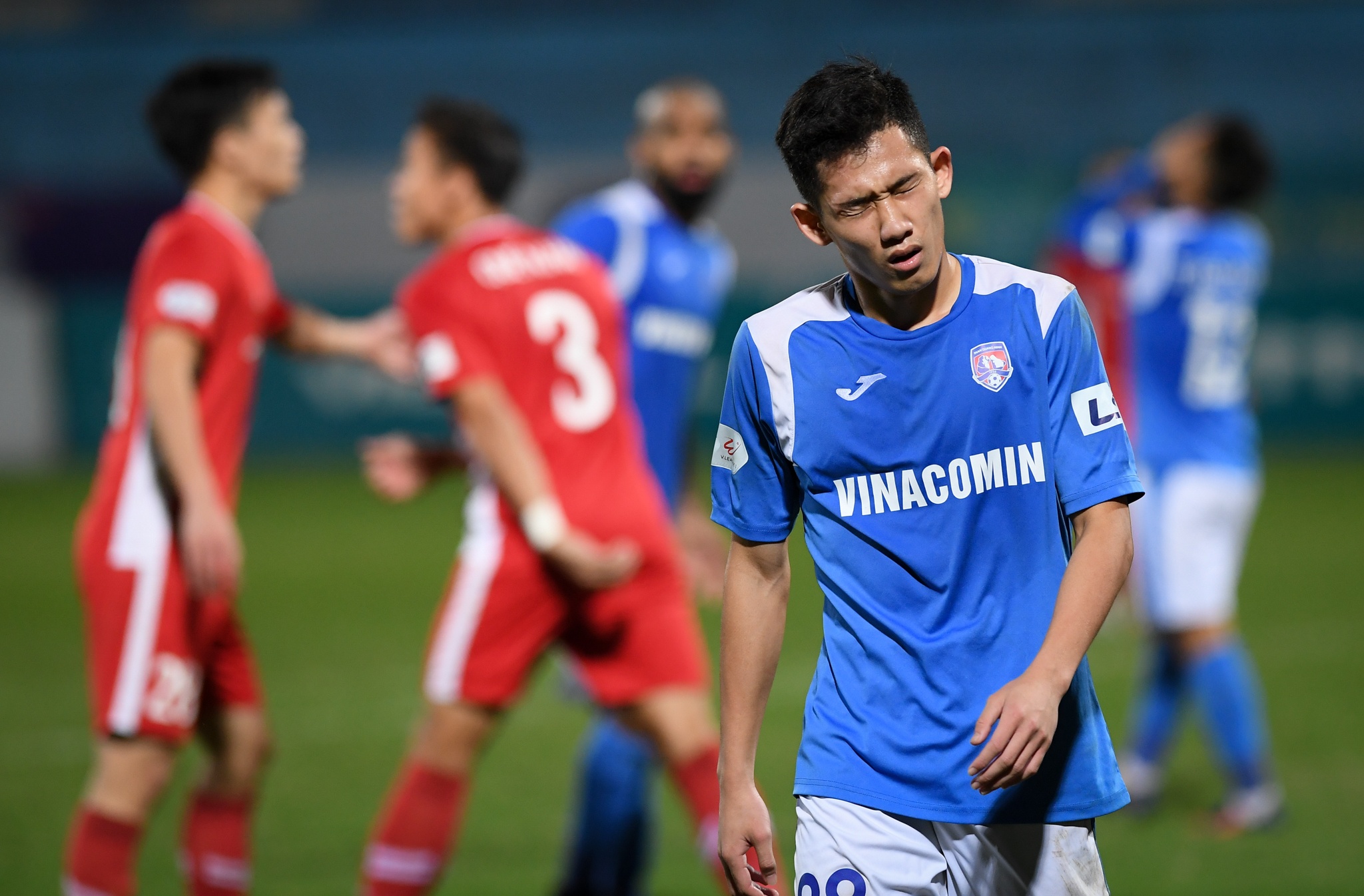 cau thu Viettel an mung anh 9