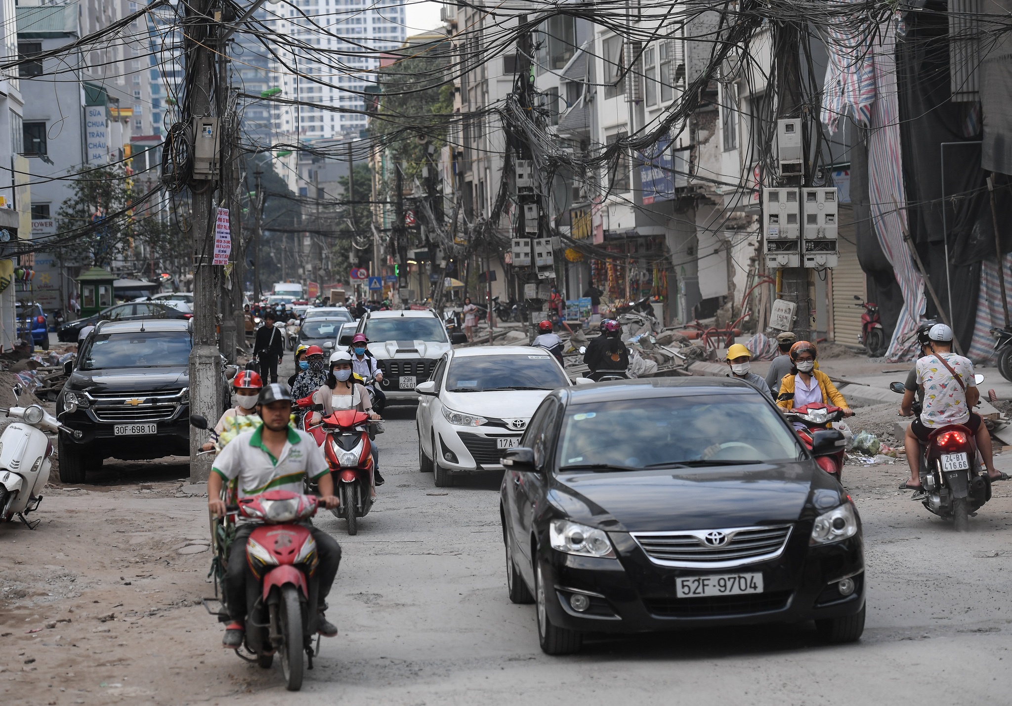 duong dai 400 m lam hon mot nam chua xong anh 1