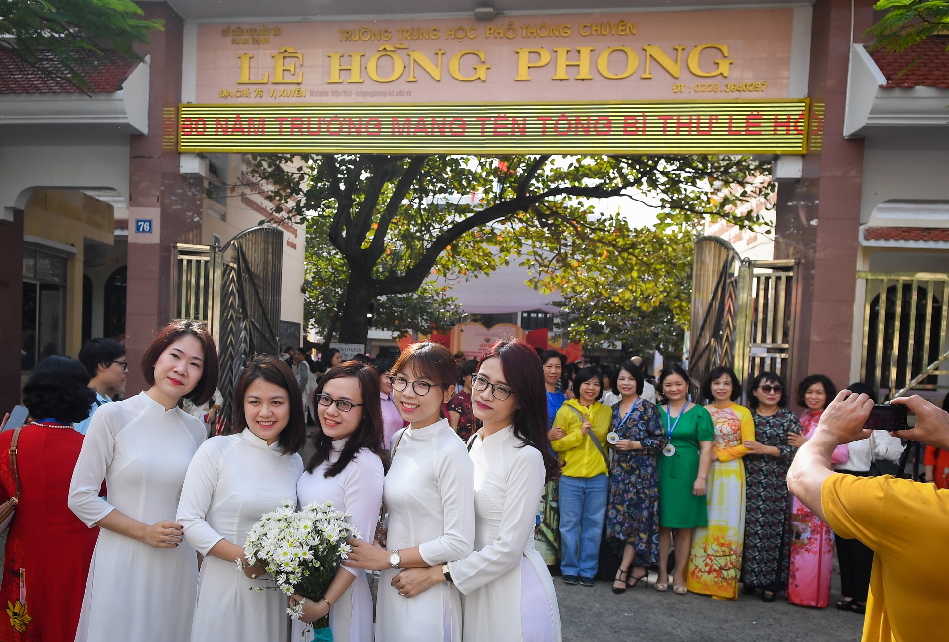 100 năm thành lập trường chuyên Lê Hồng Phong ảnh 1 100 nam thanh lap truong chuyen Le Hong Phong anh 1
