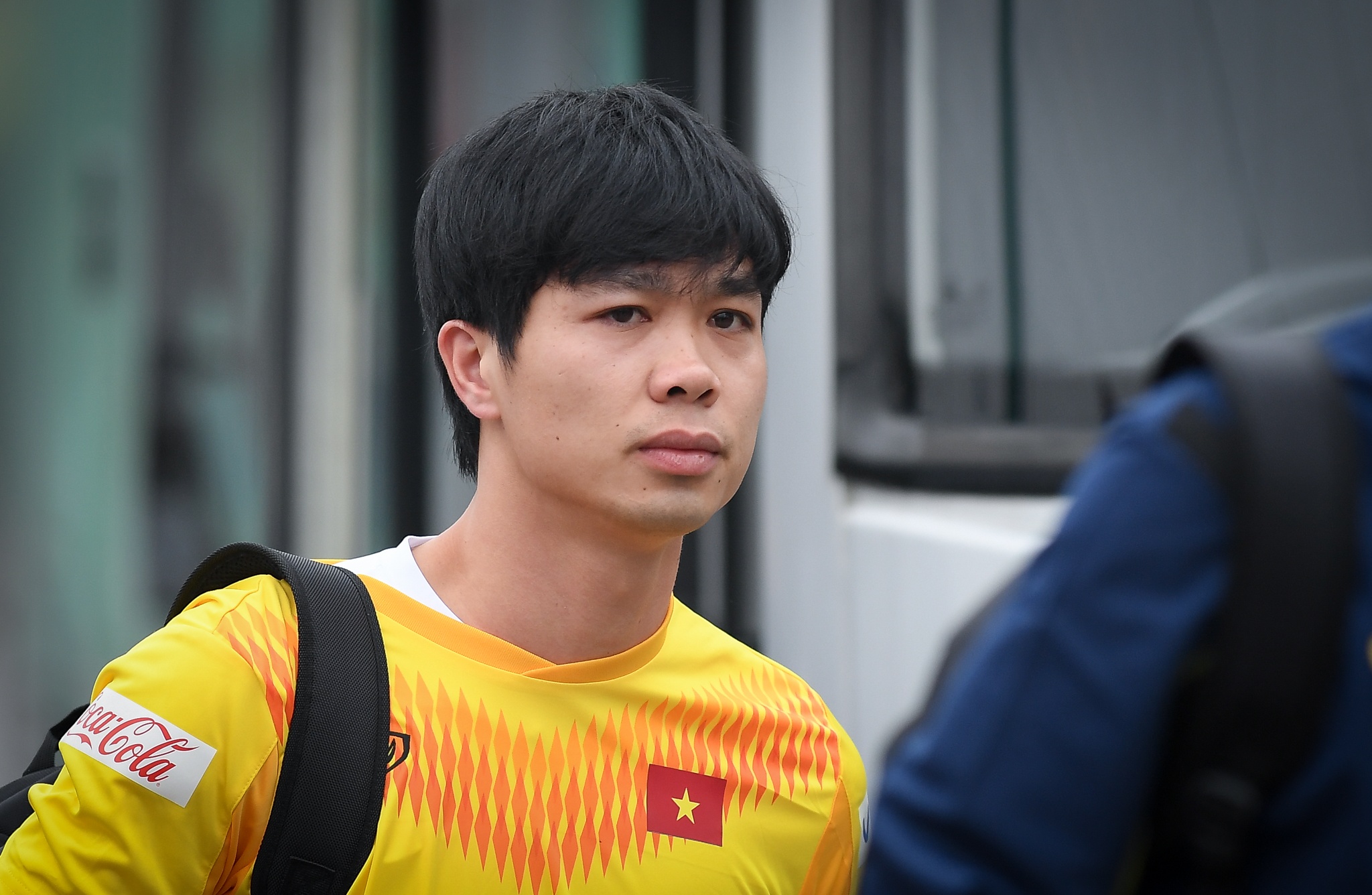 Cong Phuong tap trung cung doi tuyen anh 2