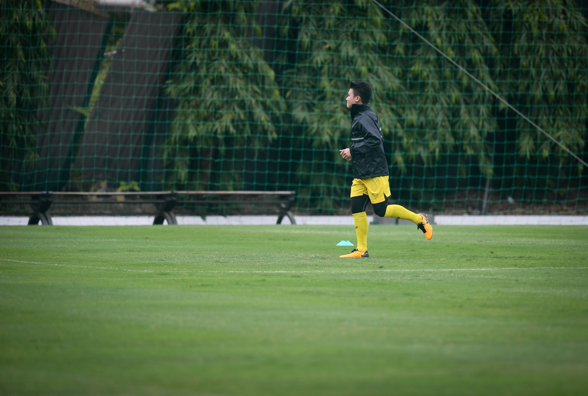 Tuan Anh tap rieng voi Quang Hai anh 2