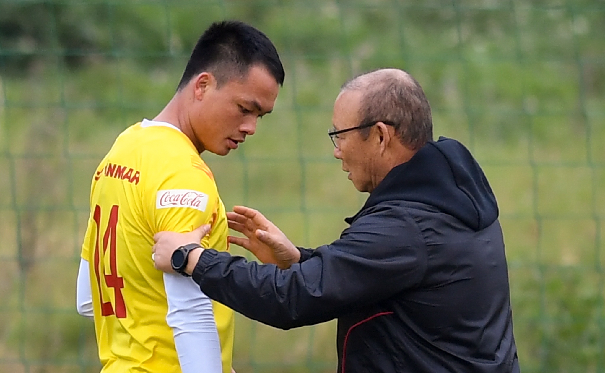 thay Park chi dao ca 2 doi tuyen anh 6