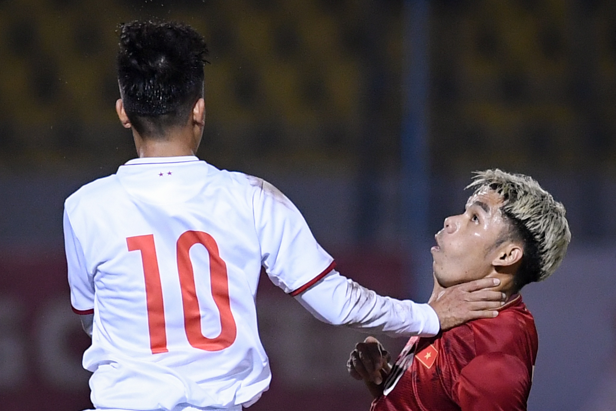 Ngoi sao U22 Viet Nam dung tieu xao voi Cao Van Trien hinh anh