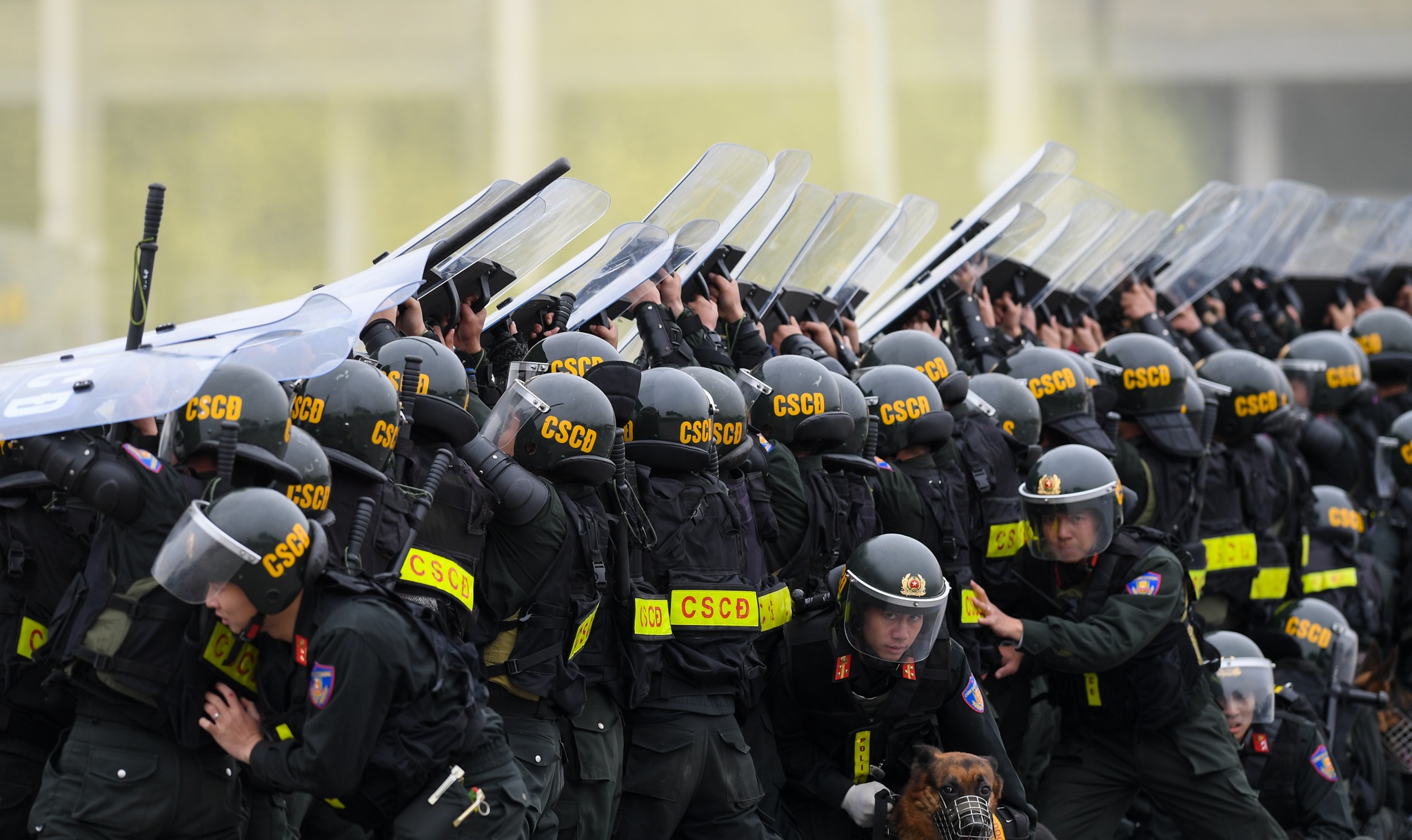 Xuat quan bao ve Dai hoi Dang toan quoc anh 36