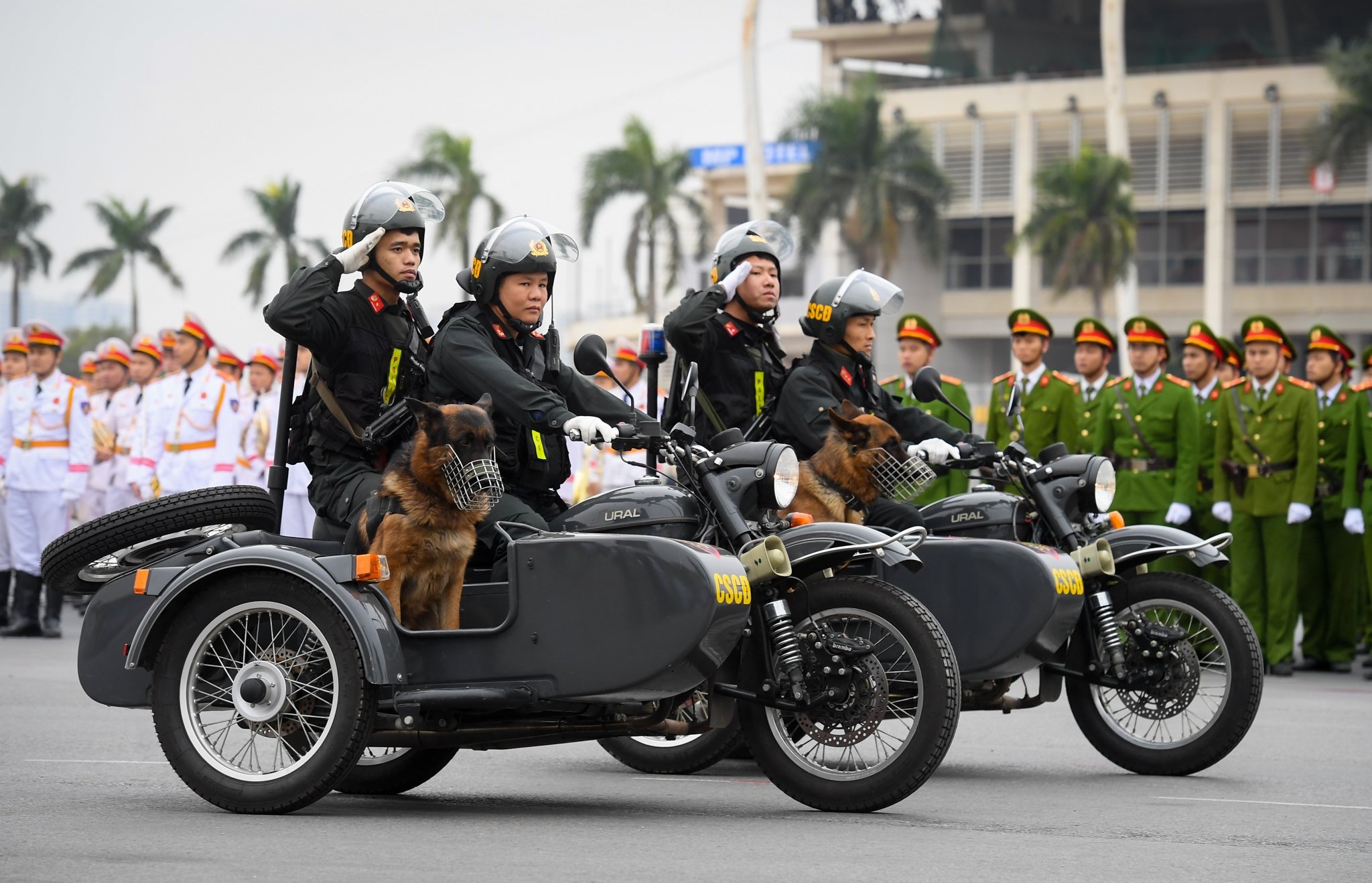 Xuat quan bao ve Dai hoi Dang toan quoc anh 10