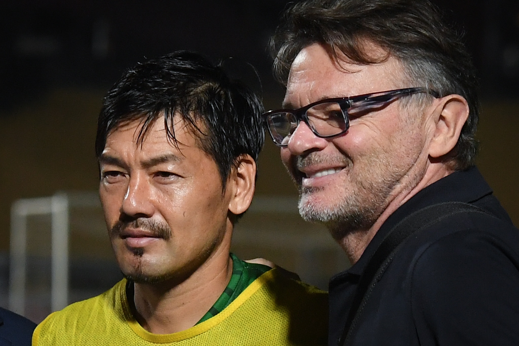 Matsui gap lai thay cu o doi tuyen Nhat Ban hinh anh