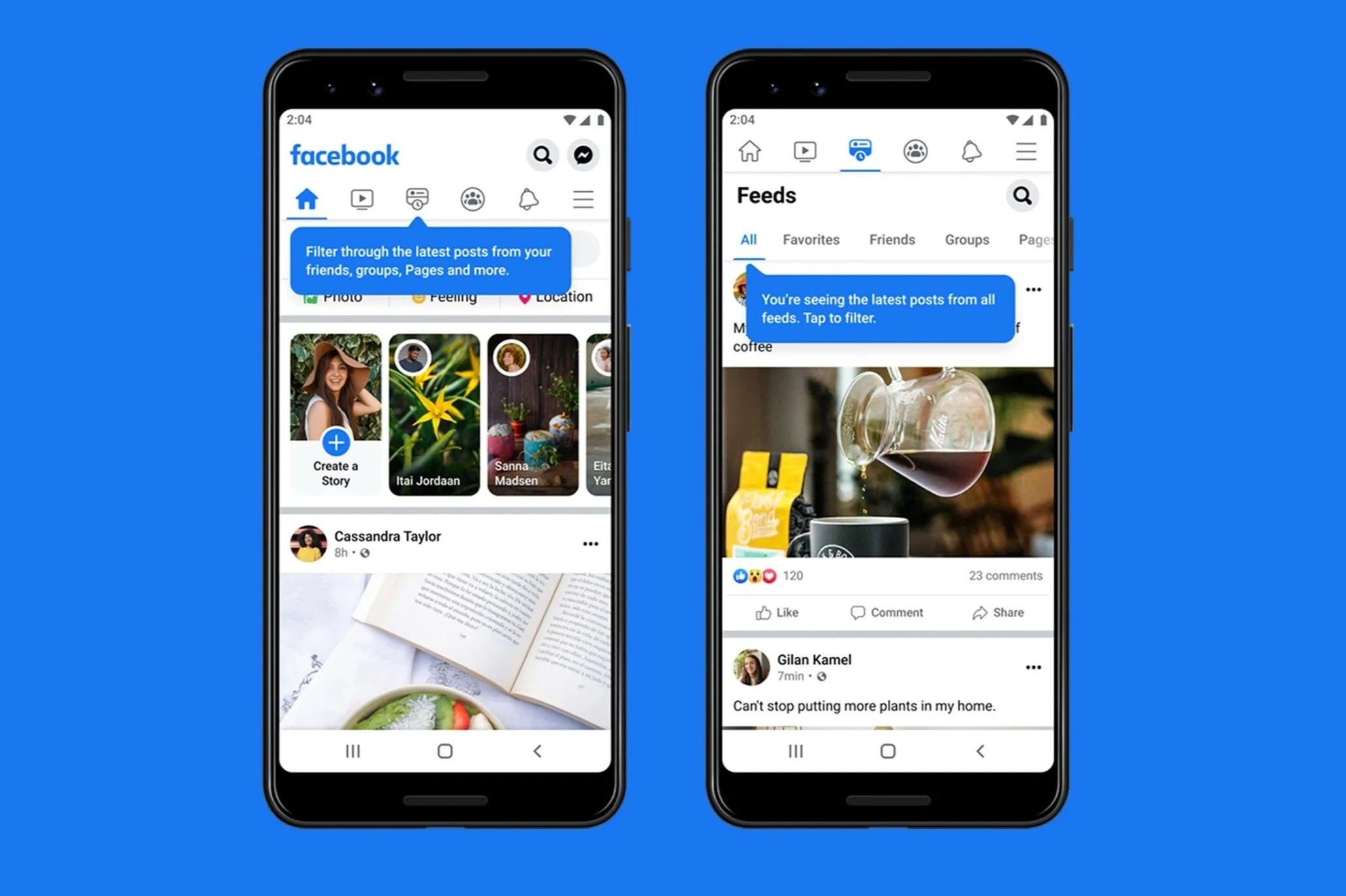 Giao dien Facebook sap thay doi hinh anh