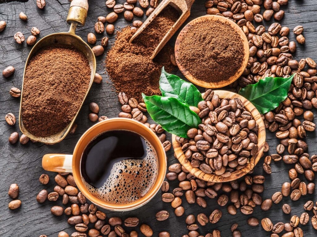 Ca phe huu co hinh anh