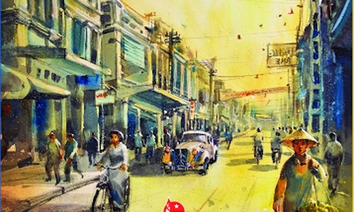 Cuoc song sinh vien Ha Noi trong nhung nam chong Phap hinh anh