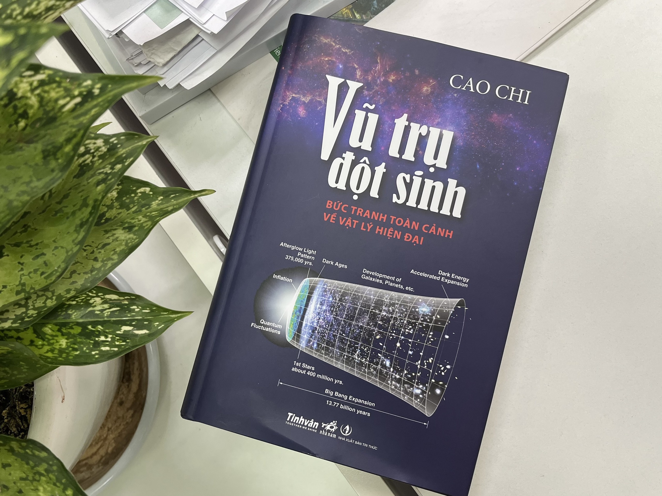 GS Cao Chi ve buc tranh toan canh ve vat ly hien dai hinh anh