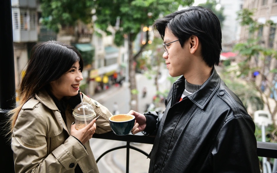 Van hoa ca phe cua mot nguoi Ha Noi hinh anh