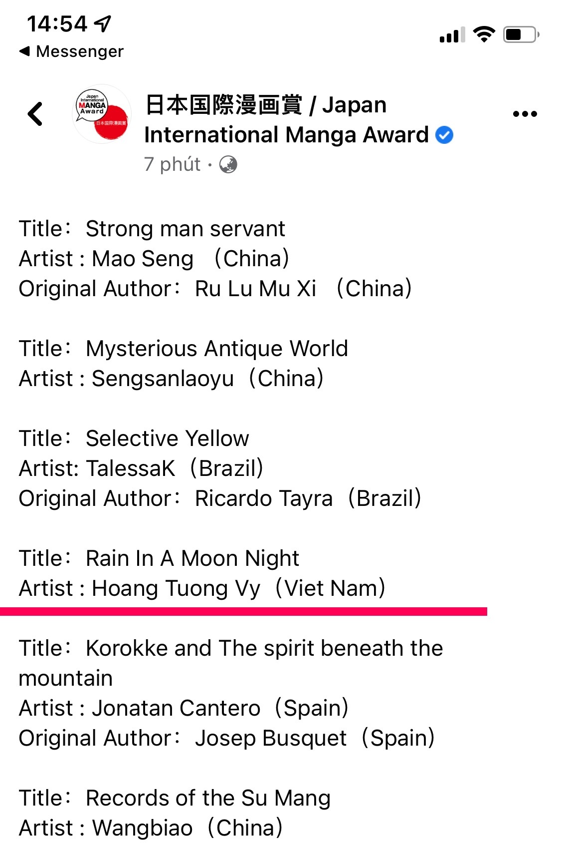 giai thuong truyen tranh anh 1