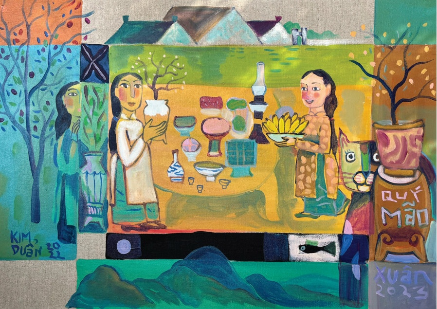 Ky uc ve Tet que noi hinh anh