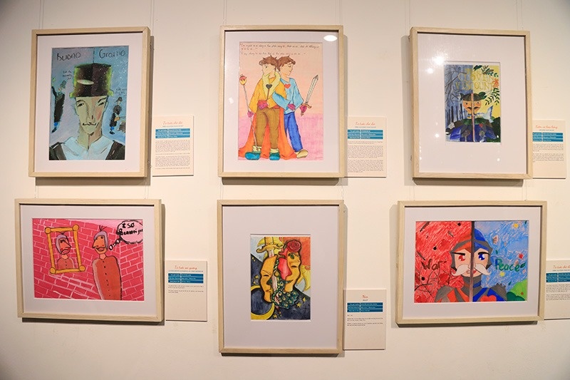 Thi sang tac ve nhan vat van hoc chau Au hinh anh