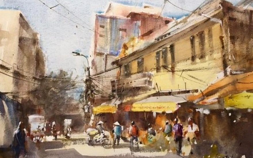 Hon phach pho phuong qua nhung buc ky hoa do thi Viet Nam hinh anh