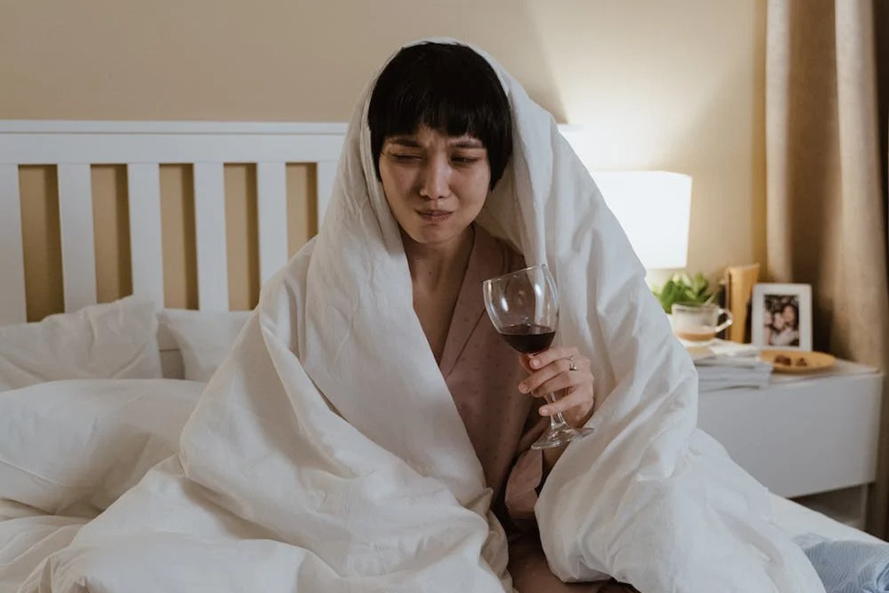 Thuc pham gay roi loan giac ngu hinh anh