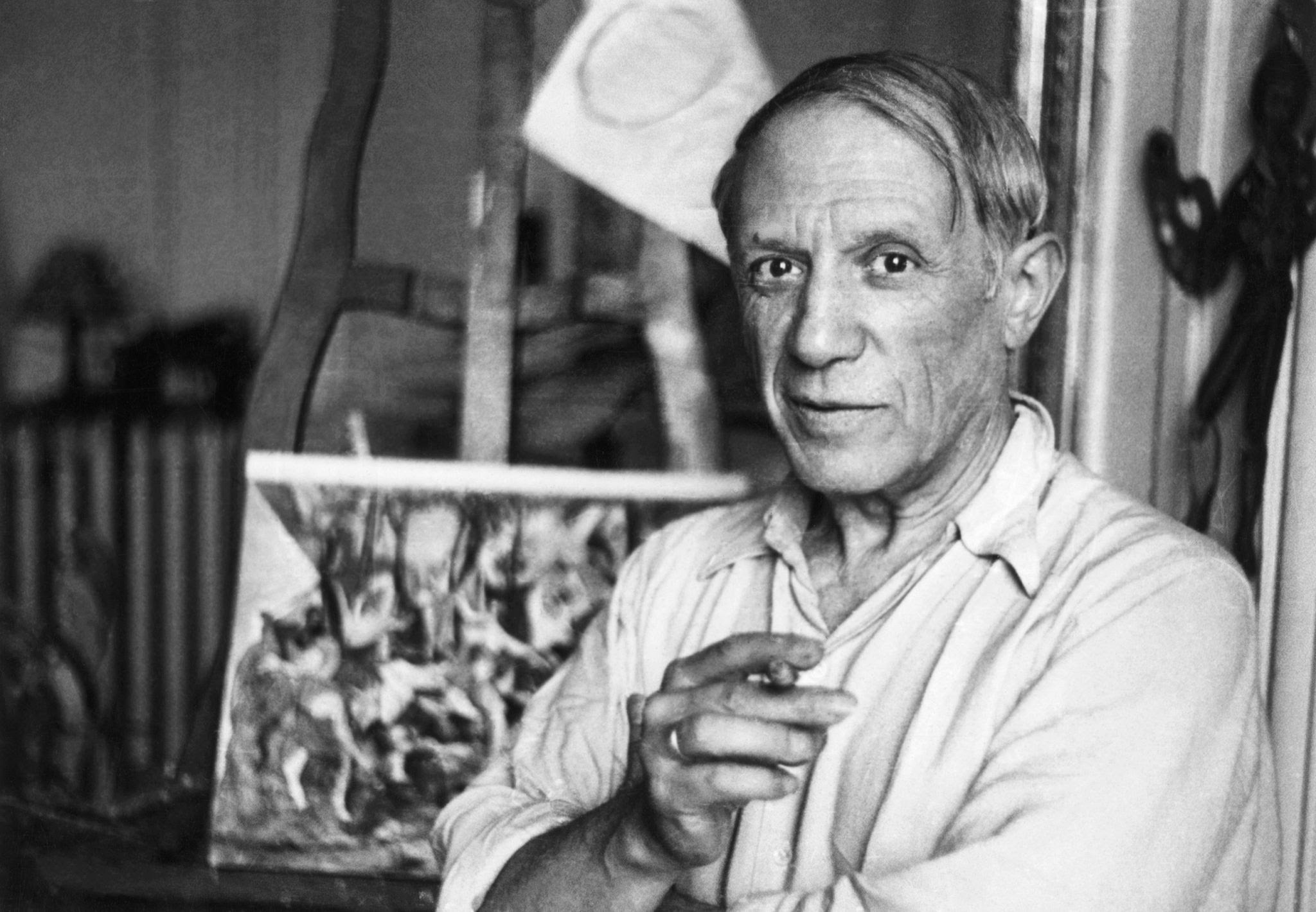 Picasso vua la thien tai, vua la 'mot con quai vat' phong tung hinh anh