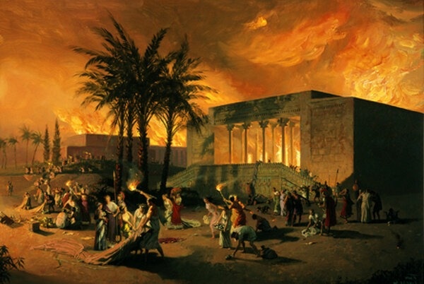 Nguoi phu nu da loi keo Vua Alexander pha huy cung dien Dai de Ba Tu hinh anh