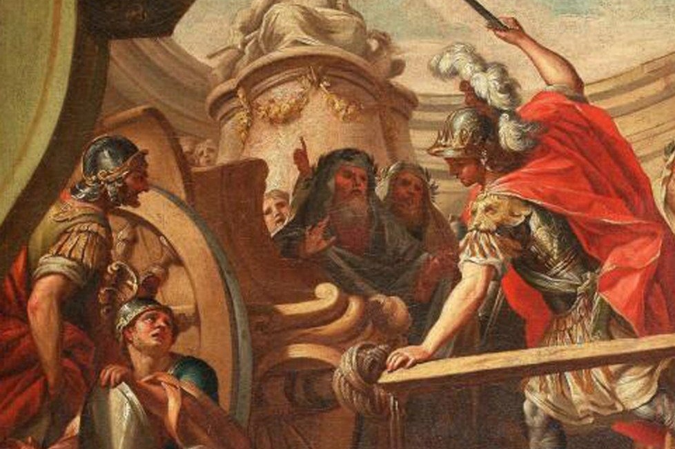 Truy lac, long tham cua binh si Alexander Dai de sau tran chien hinh anh