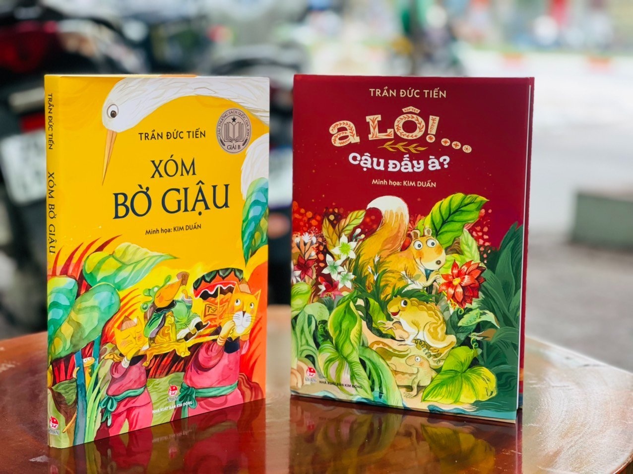 Nha van Tran Duc Tien nhan giai Hiep si De Men hinh anh