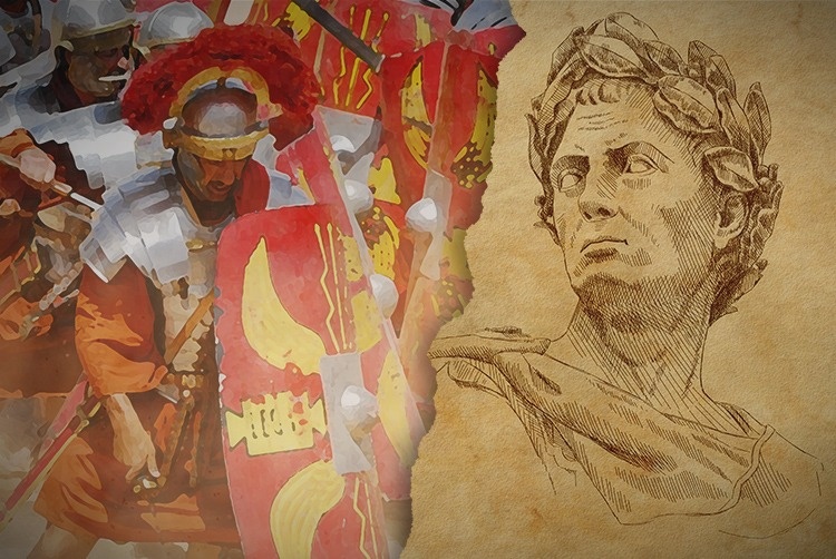 Tran chien dam mau nhat doi Caesar hinh anh