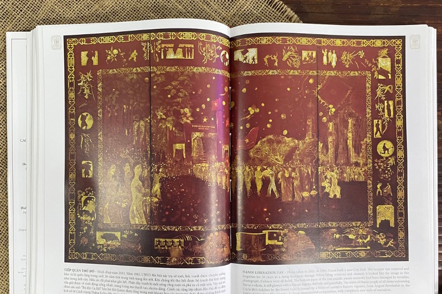 Chuyen buc 'Tiep quan thu do' duoc thuc hien o mat sau tranh Le Pho hinh anh