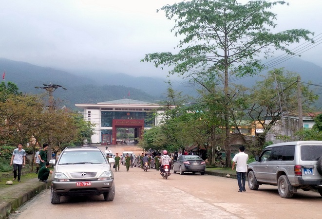 Vu gay roi o cua khau Quang Ninh khong phai khung bo hinh anh