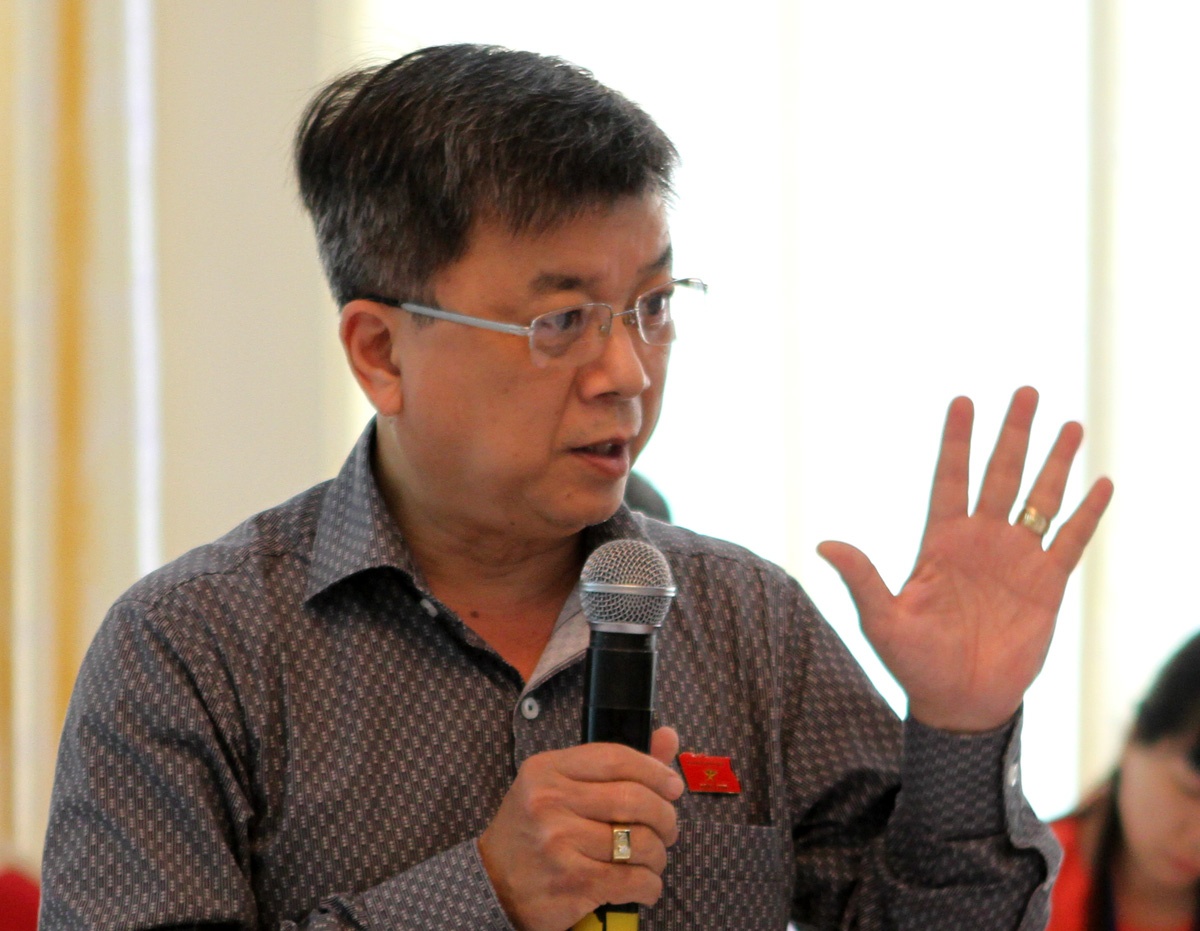 Đại biểu Trương Trọng Nghĩa. Ảnh: Nguyễn Hưng.