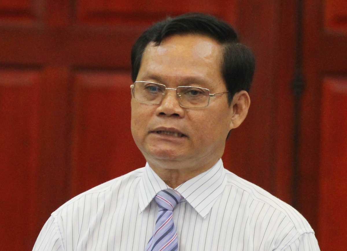 Tổng thanh tra Chính phủ Huỳnh Phong Tranh. Ảnh: Nguyễn Hưng.