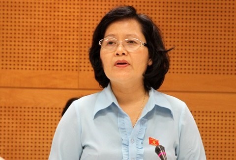 Đại biểu Trần Thị Quốc Khánh.