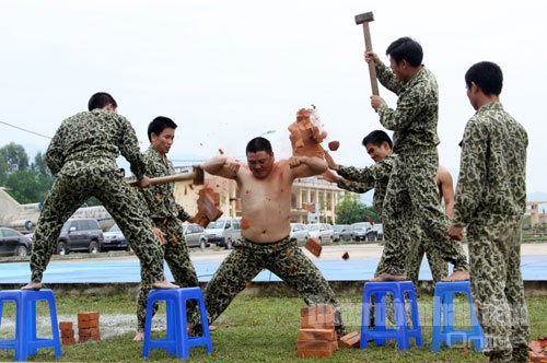 Bo doi Dac cong trinh dien vo thuat hinh anh