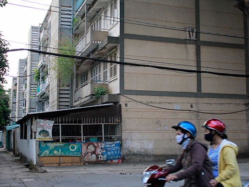 'Co thu' o cu xa Thanh Da hinh anh