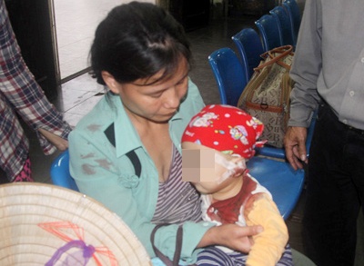 Hanh dong la cua nguoi me 'xin tien chua ung thu cho con' hinh anh