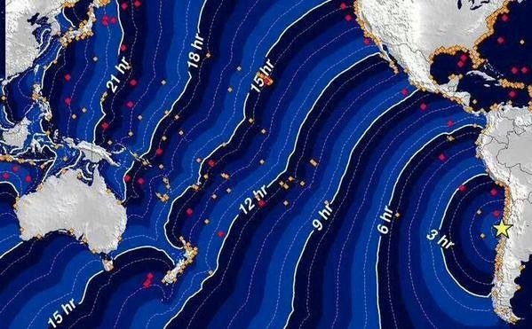 Dong dat, song than o Chile khong anh huong toi Viet Nam hinh anh