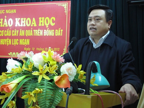 Ông Trần Sỹ Thanh. Ảnh: tinhuybacgiang.org.vn