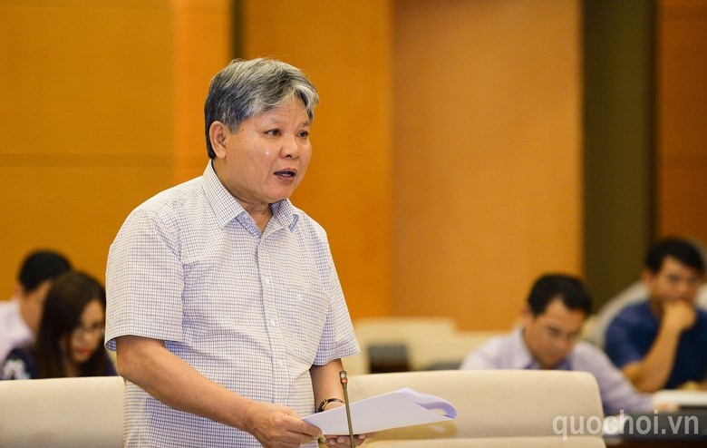 Bộ trưởng Tư pháp Hà Hùng Cường. Ảnh: quochoi.vn.